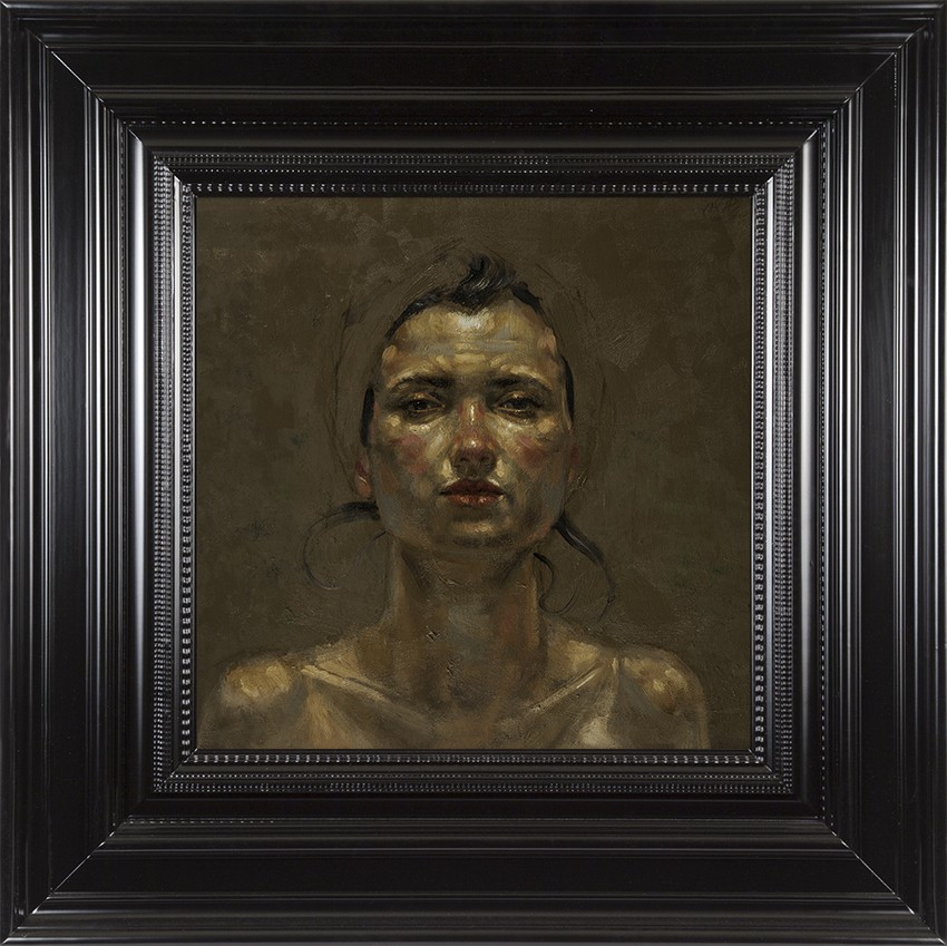 H Craig HANNA Fille au Turban 2017 