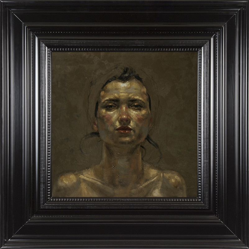 H Craig HANNA Fille au Turban 2017 