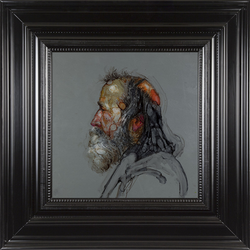 H Craig HANNA Old Man with Beard 2017 