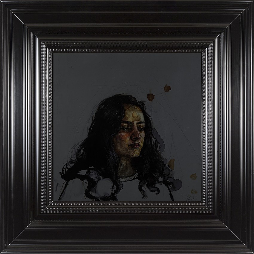 H Craig HANNA Portrait de Pauline de 3/4 2017 