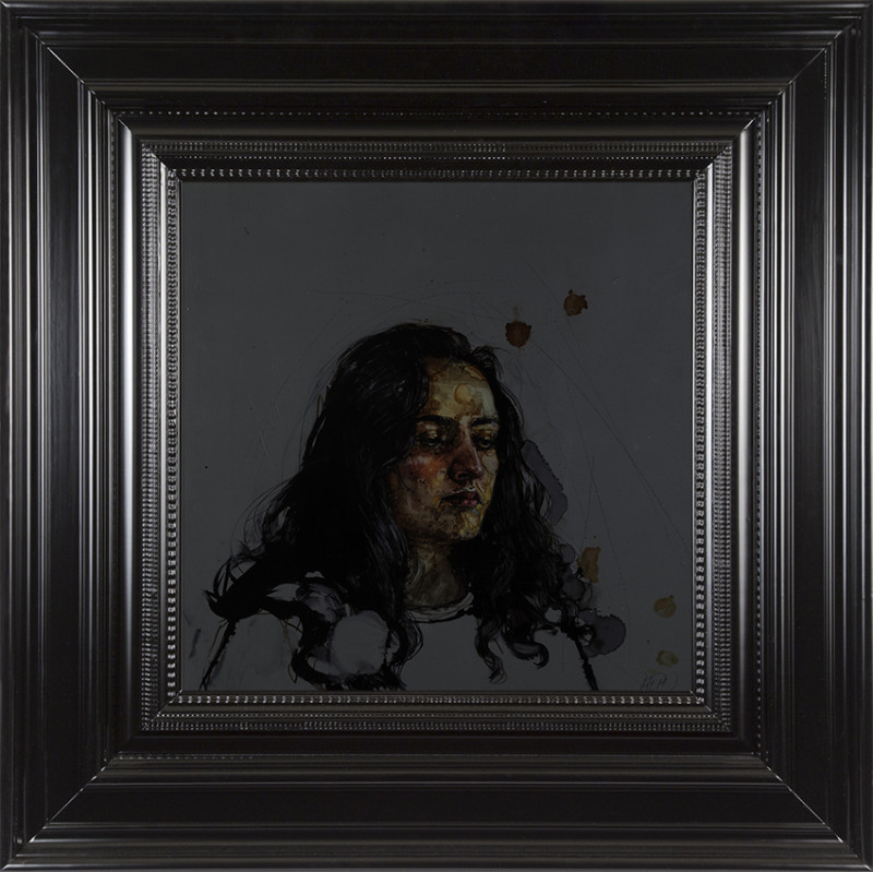 H Craig HANNA Portrait de Pauline de 3/4 2017 