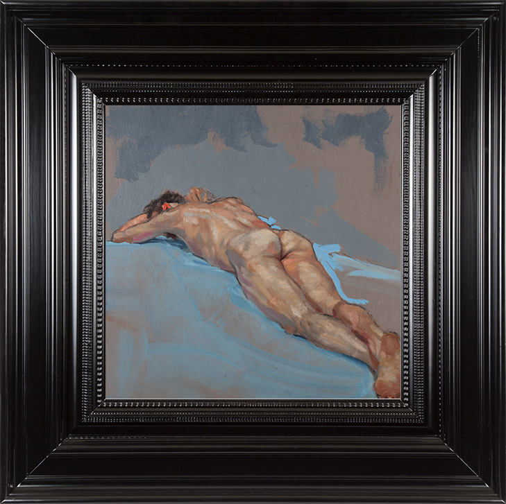 H Craig HANNA Homme Allonge sur le Ventre 2016 