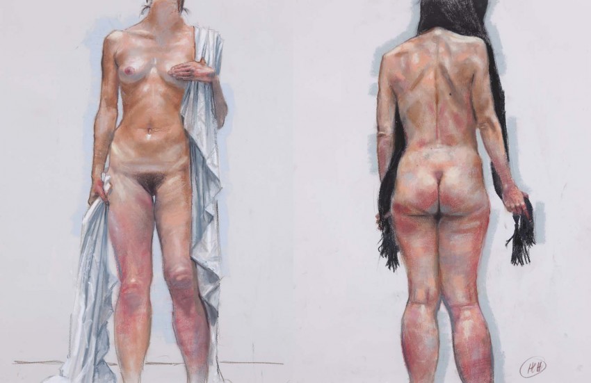 H Craig HANNA Nus aux Echarpes 2015 