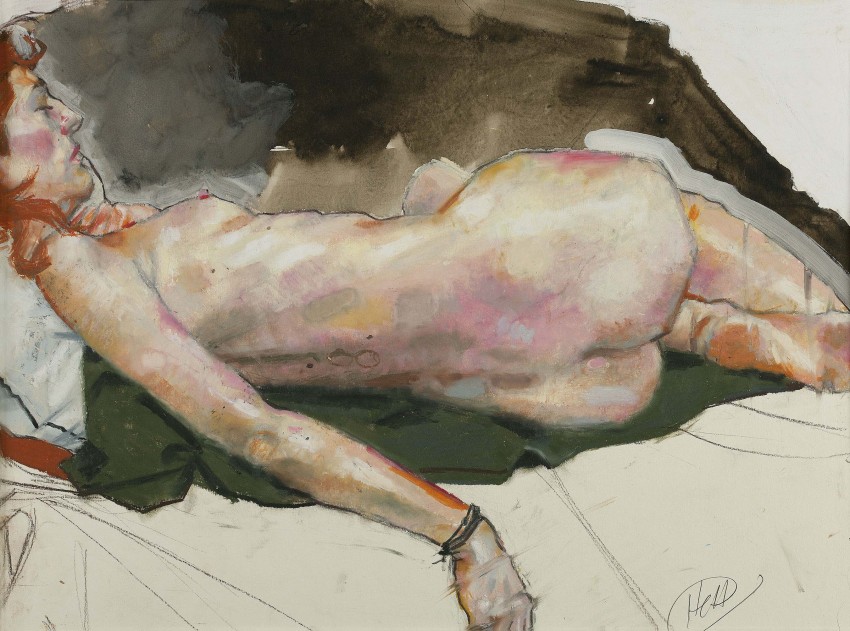 H Craig HANNA Woman Reclining 2010 