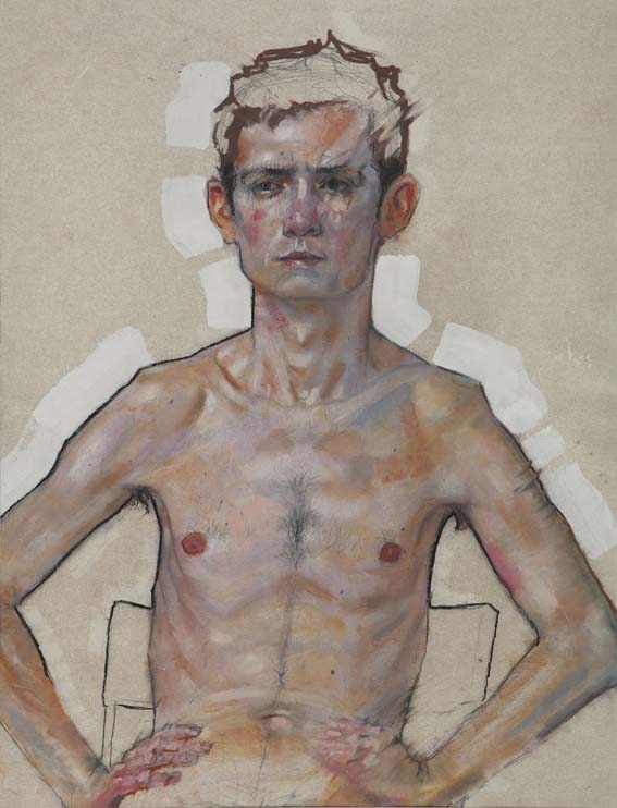 H Craig HANNA Boy Sitting in a Chair 2011 