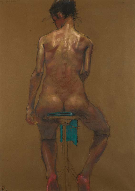 H Craig HANNA Nu à la Nuque 2014 