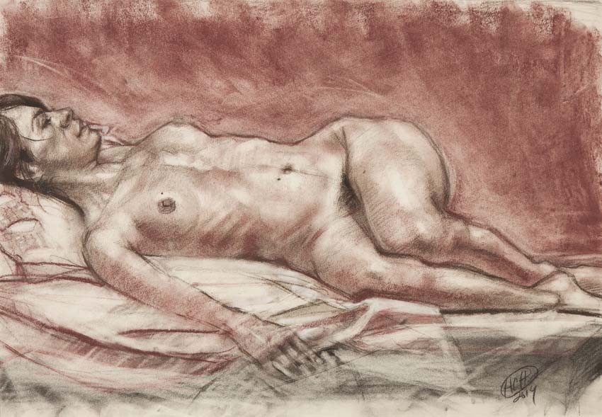 H Craig HANNA Louisa Reclining 2014 