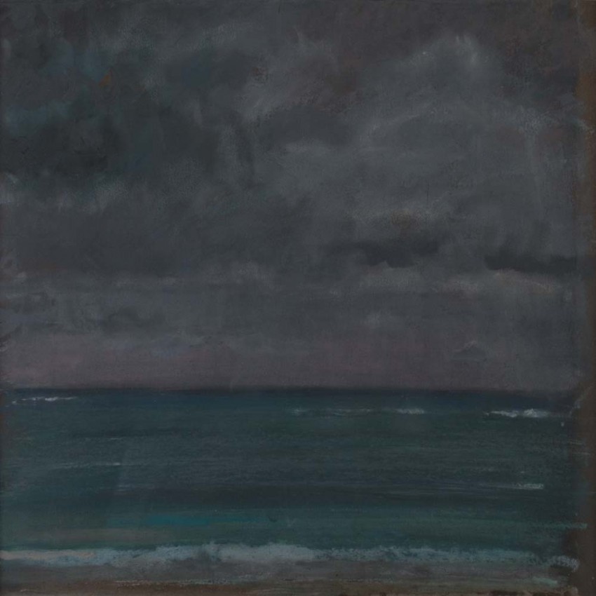 H Craig HANNA Vue de mer orageuse 2011 