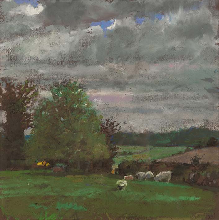 H Craig HANNA Sheeps and Trees 2014 