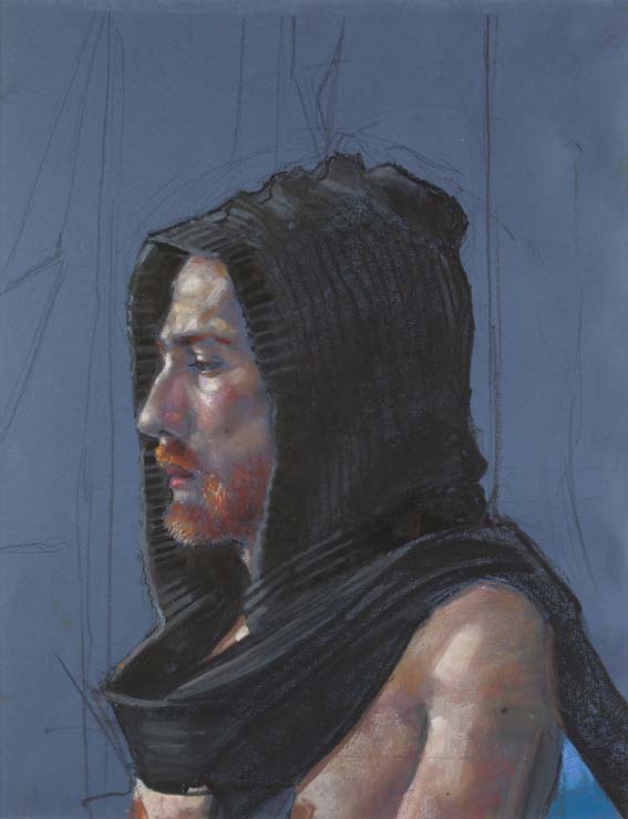 H Craig HANNA Homme à la Capuche 2011 