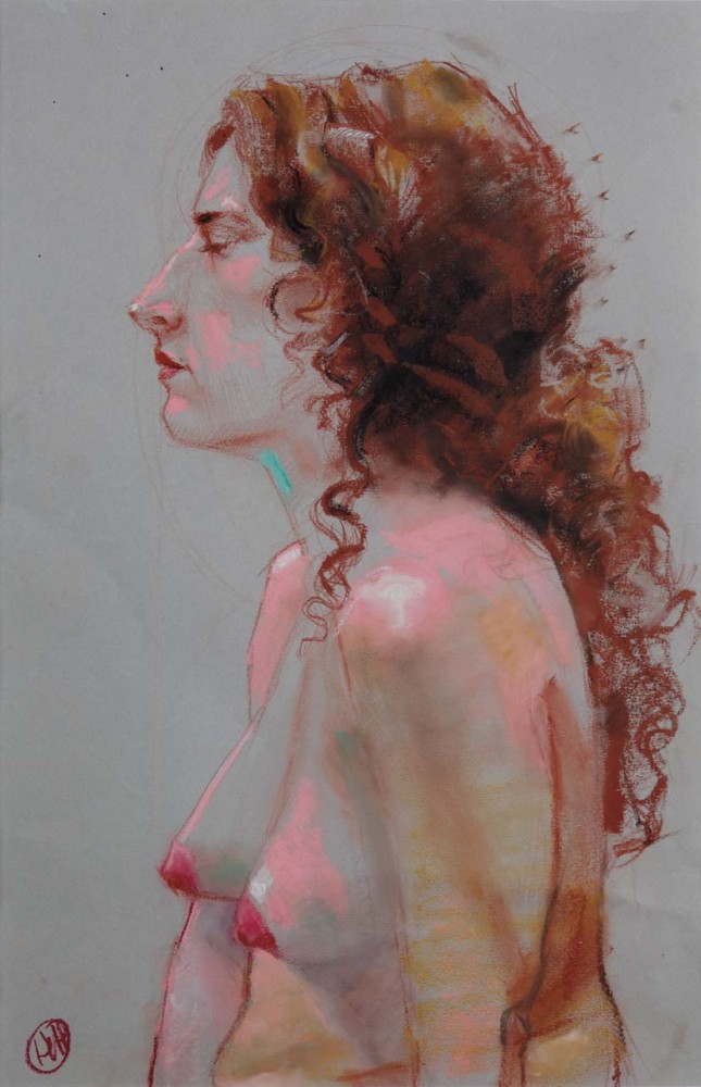 H Craig HANNA Profil à la chevelure rousse 2011 