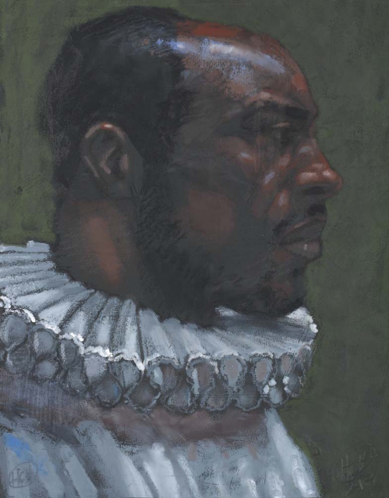 H Craig HANNA Etude de Clovis en Pierrot 2013 