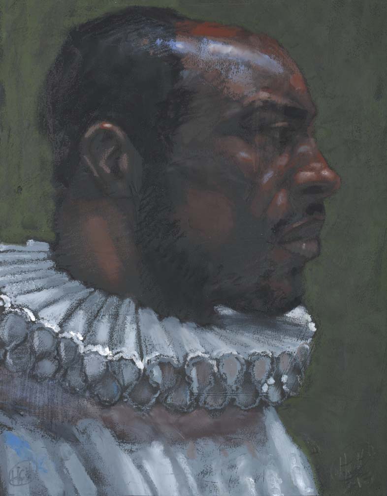 H Craig HANNA Etude de Clovis en Pierrot 2013 