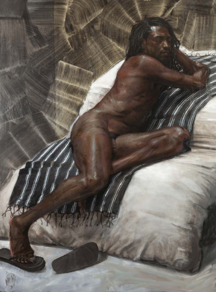 H Craig HANNA Charles au Tissu rayé 2015 