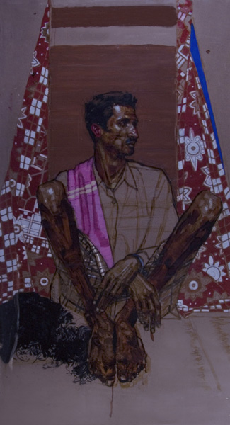 H Craig HANNA Indian Man 2009 