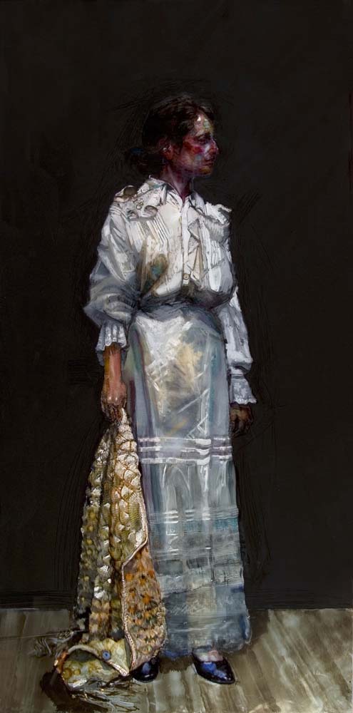 H Craig HANNA Ruthy in White Dress 2010 