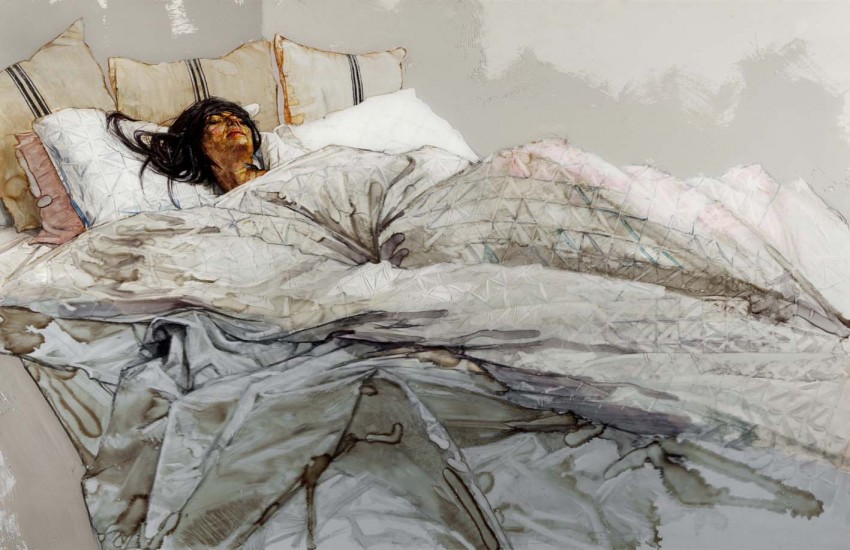H Craig HANNA The White Bed 2012 