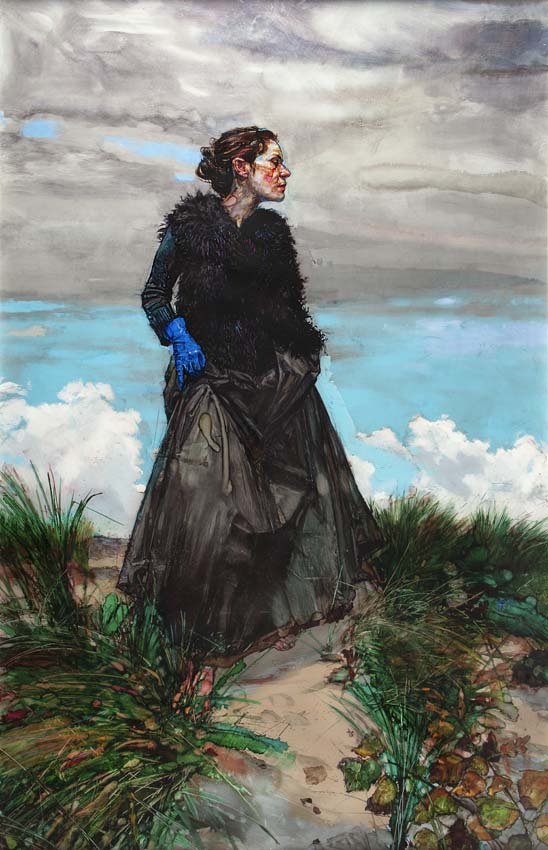 H Craig HANNA Laurence with Blue Glove 2012 