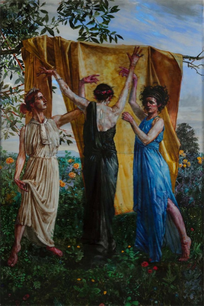 H Craig HANNA The Three Graces 2014 