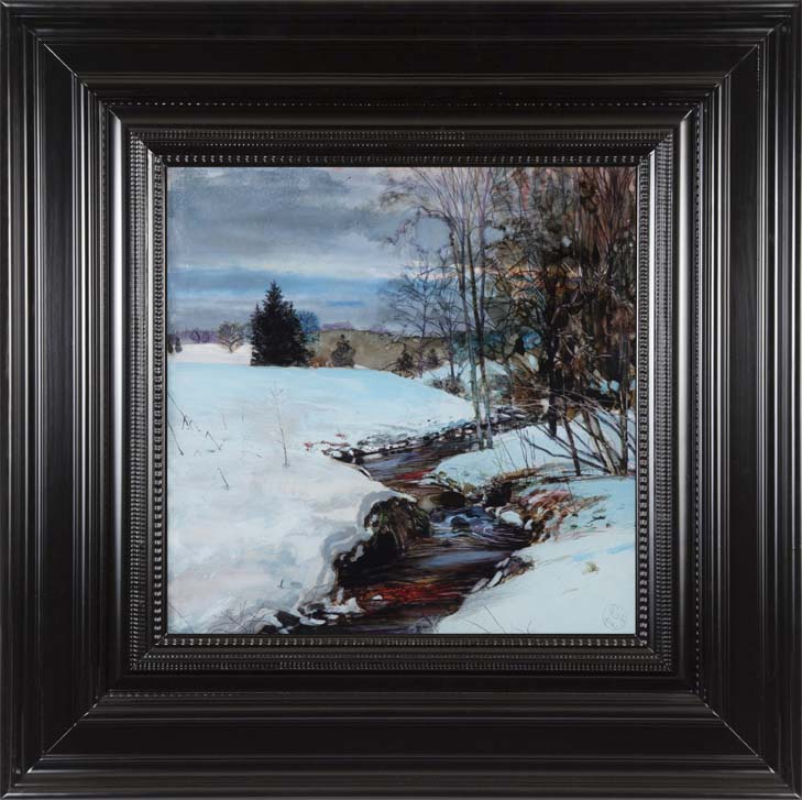 H Craig HANNA Snow Landscape Vosges 2014 