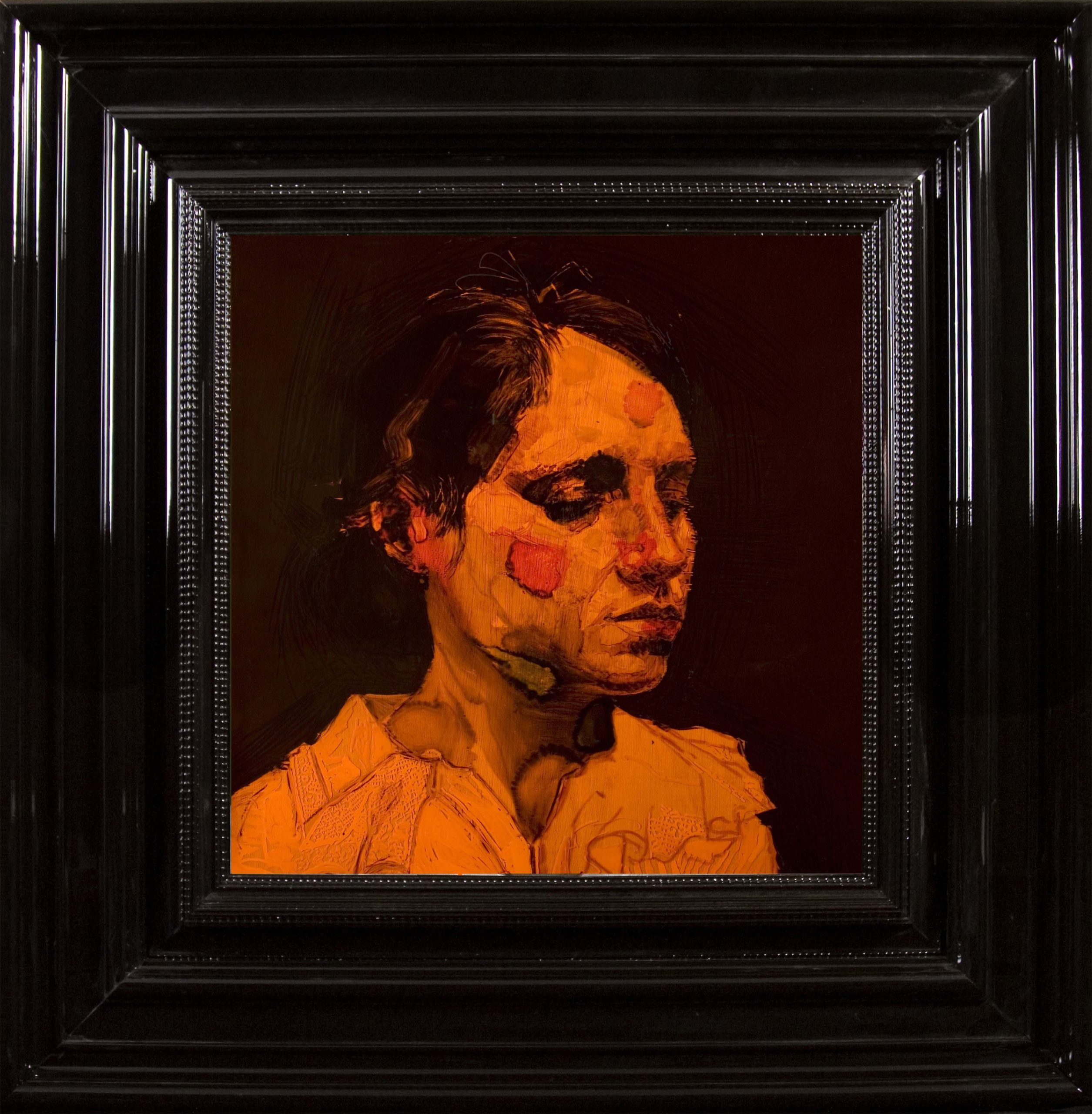 H Craig HANNA Portrait de Ruthy in Orange 2025 