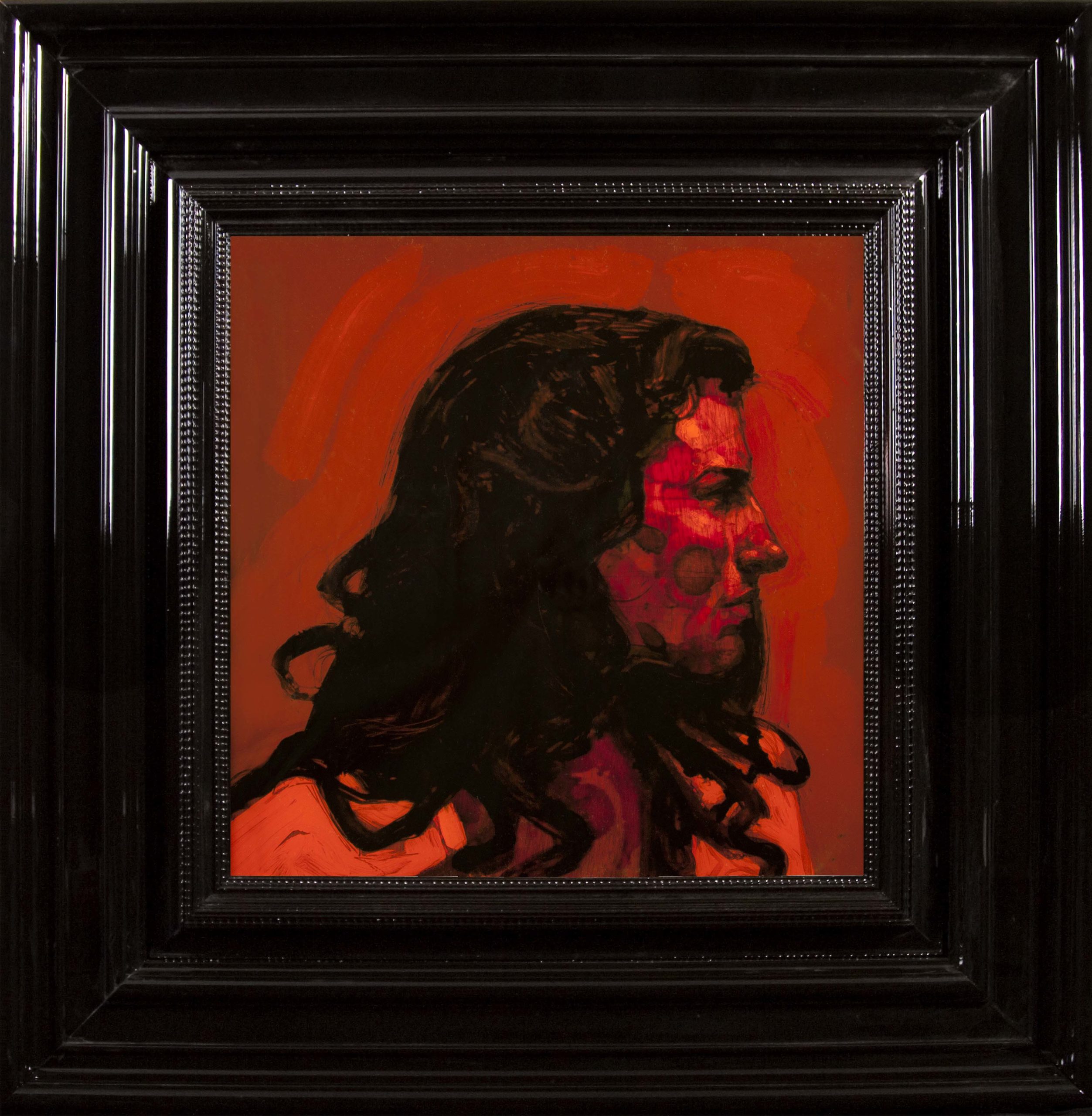 H Craig HANNA Woman in Orange 2025 