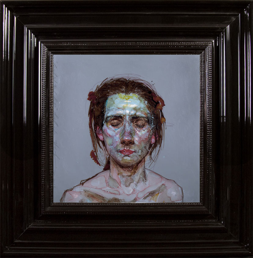 H Craig HANNA Girl with Red Lips 2012 