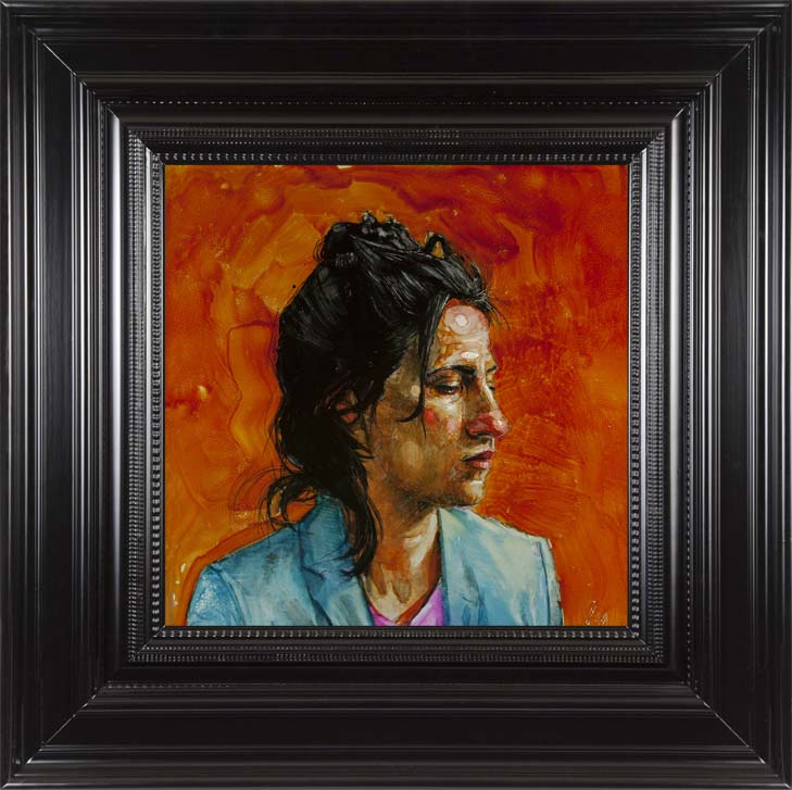 H Craig HANNA Girl with Blue Jacket 2025 