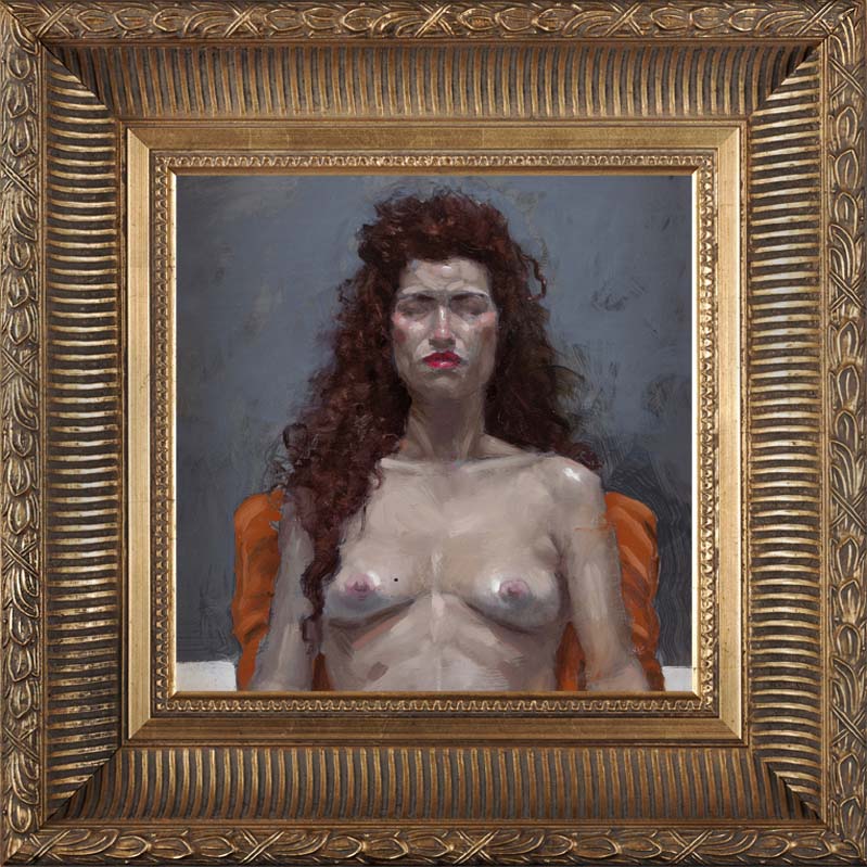 H Craig HANNA Fauteuil orange 2015 