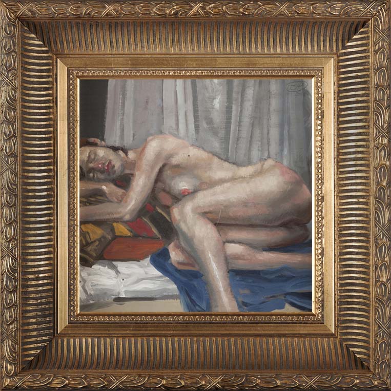 H Craig HANNA Nu au repos 2015 