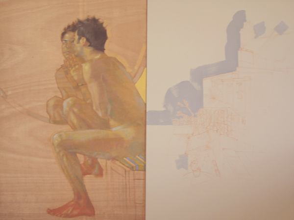 H Craig HANNA Seated Man 2007 