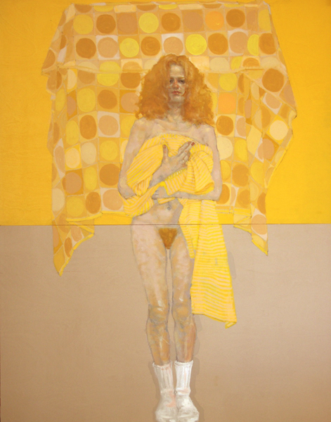 H Craig HANNA Woman with White Socks 2007 