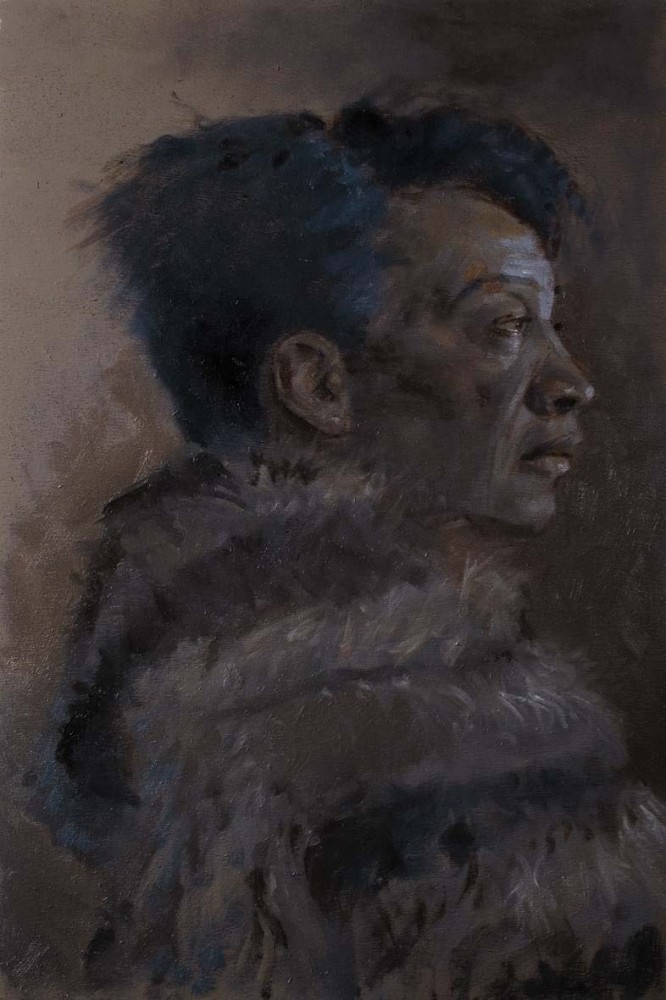 H Craig HANNA Femme à la Fourrure 2009 