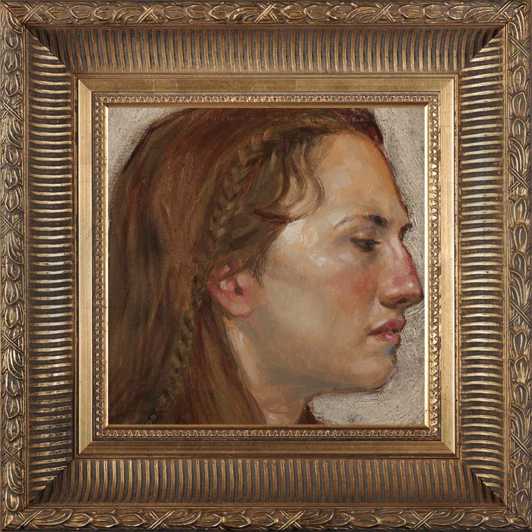 H Craig HANNA Femme à la Tresse 2012 