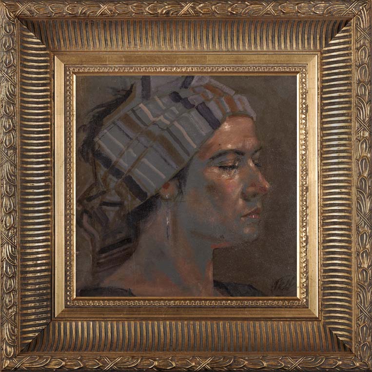 H Craig HANNA Femme au Turban 2012 