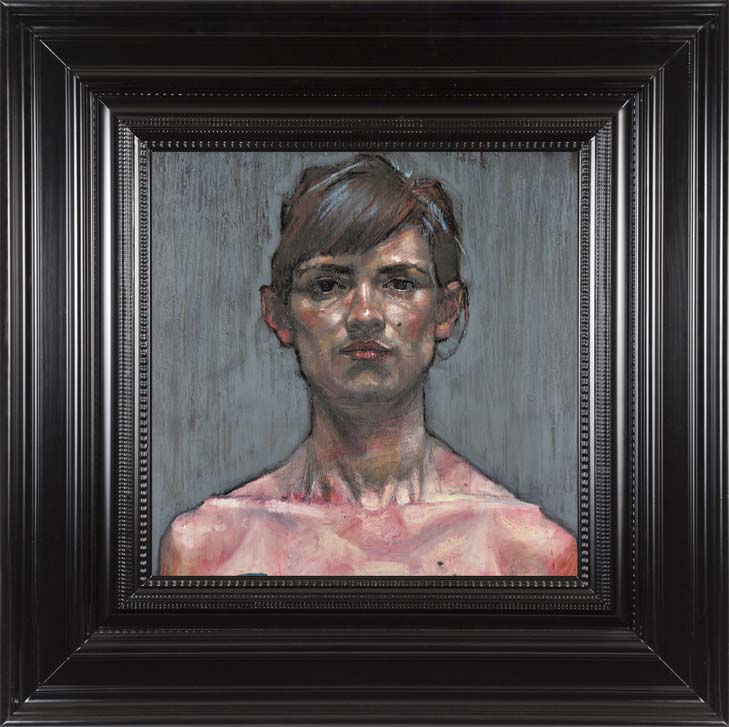 H Craig HANNA Jeune Fille à la Frange 2012 