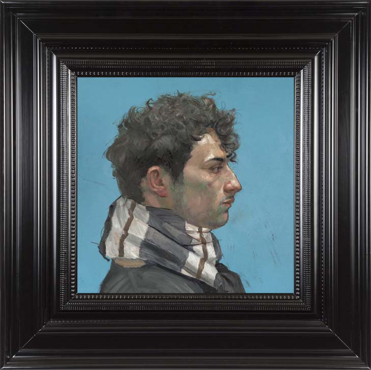 H Craig HANNA Man with Curly Hair 2012 