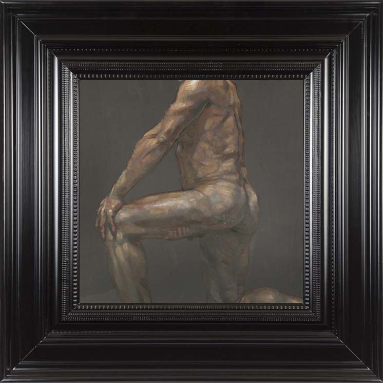 H Craig HANNA Nu Agenouillé 2014 