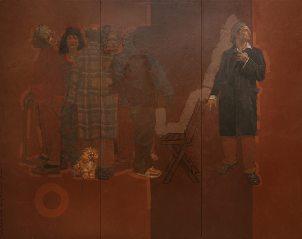 H Craig HANNA Arrangement of Figures in Brown 2007 