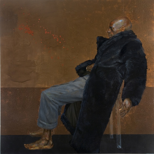 H Craig HANNA Carlos Sitting on a Clear Plastic Chair 2001 