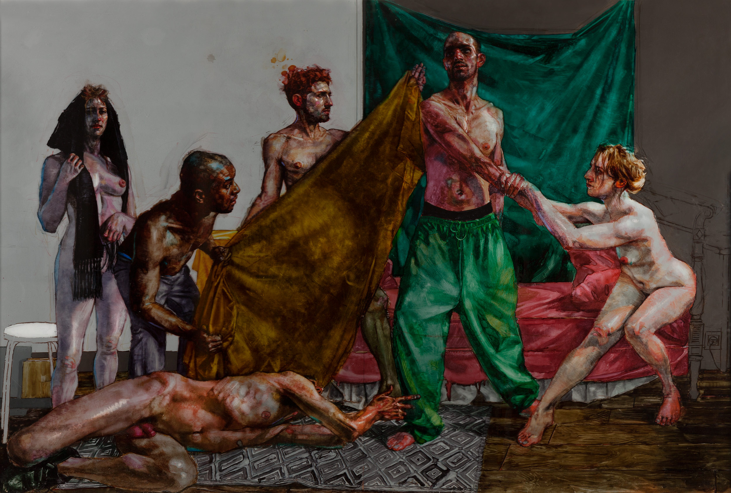 H Craig HANNA Arrangement of Dancers 2014 