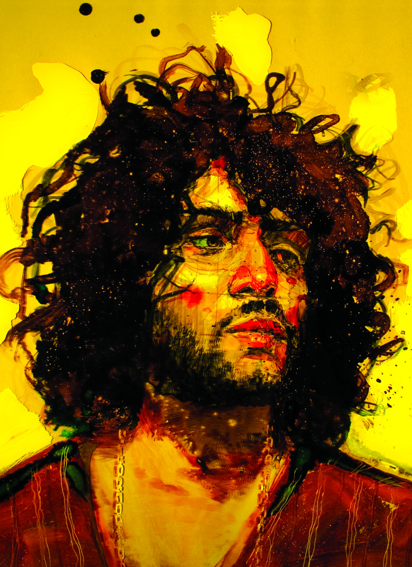 H Craig HANNA Bearded Man 2009 