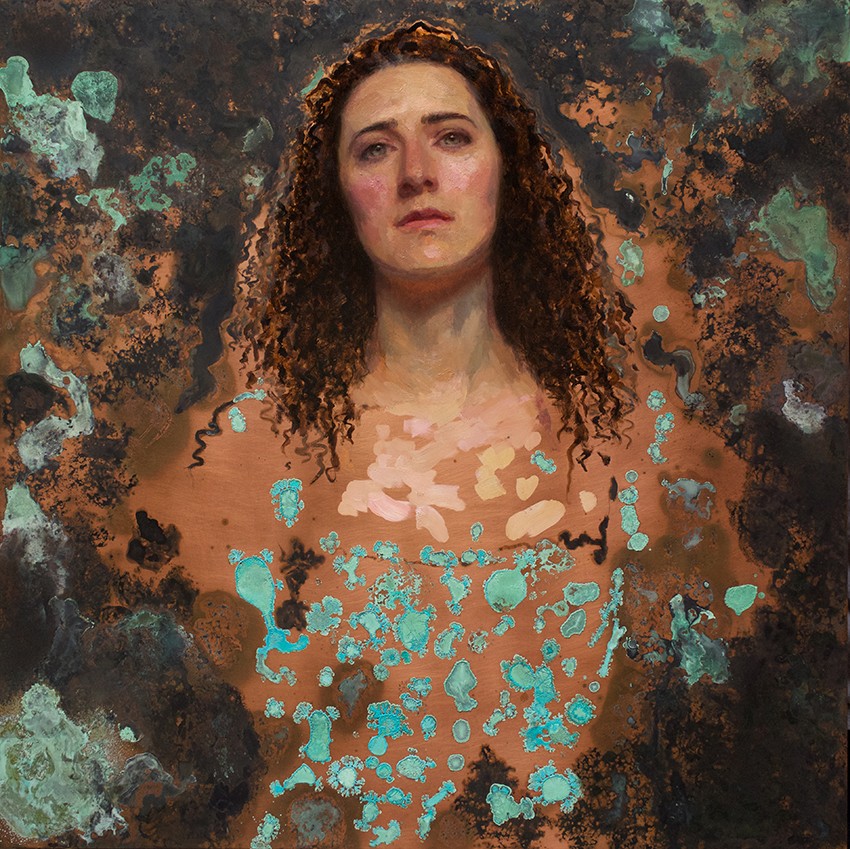 Kate Lehman Portrait of Eloise Eonnet as Seawife 2015 