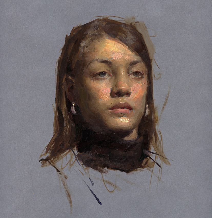 Travis Schlaht Girl With Blue Eyes 2010 