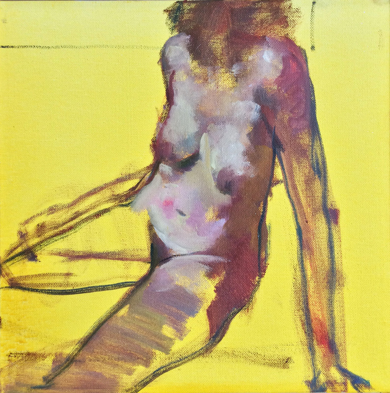 Martin Campos Study For Painting 2016 