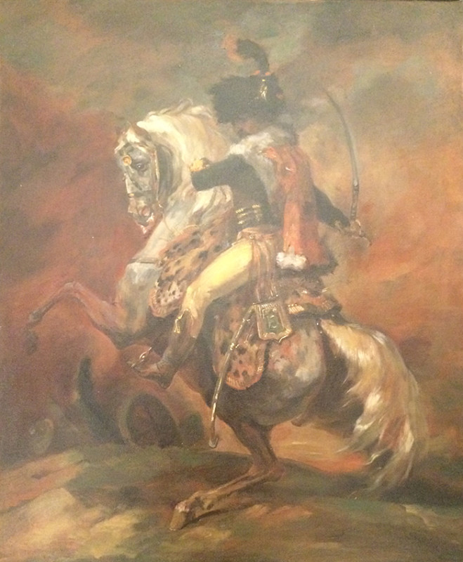 Dongni Hou Copie d'après Géricault 2016 