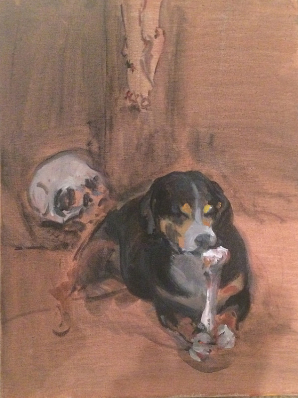 Dongni Hou Etude d'un Chien 2016 