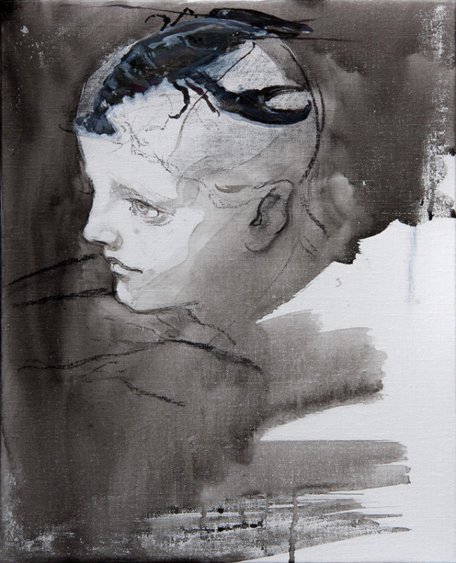 Dongni Hou Existentialiste, comme fauve va toujours seul 2017 