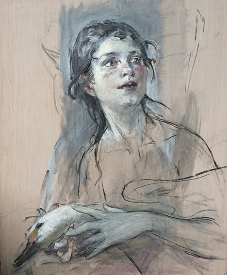 Dongni Hou Fille au Cygne 2016 