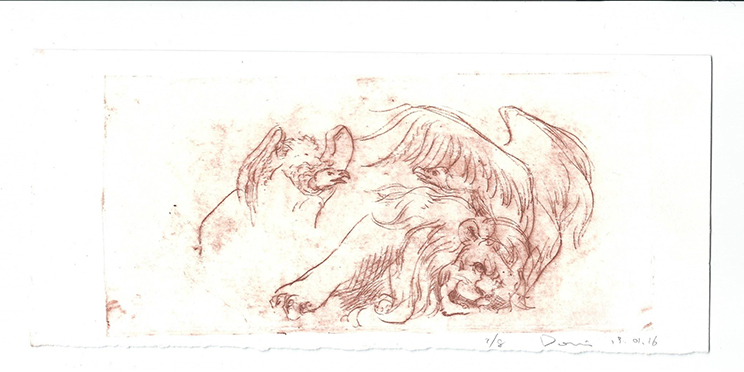 Dongni Hou Lion Mort 2/8 2016 